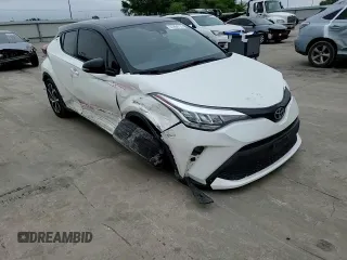2020 Toyota C-HR LE with VIN JTNKHMBX3L1087972, listed as a Copart auction lot 51804715 with 57,738 mi miles and Salvage Title. Bid and sale history available at DreamBid. Image 12.