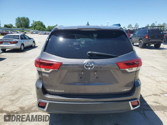 2017 Toyota Highlander Limited z VIN 5TDYZRFH7HS203499, wystawiony jako Copart lot #57998755 z przebiegiem 109 611 mil mil oraz Szkoda całkowita • Salvage title. Historia ofert i sprzedaży dostępna na DreamBid. Obrazek 6.