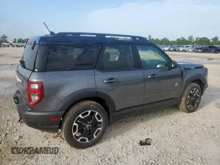2024 Ford Bronco Sport Outer Banks with VIN 3FMCR9C65RRF13387, listed as a Copart auction lot 61063395 with 5,488 mi miles and Salvage title. Bid and sale history available at DreamBid. Image 3.
