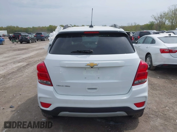 2021 Chevrolet Trax LT with VIN KL7CJPSM5MB369530, listed as a IAAI auction lot 42146885 with 21,906 mi miles and . Bid and sale history available at DreamBid. Image 16.