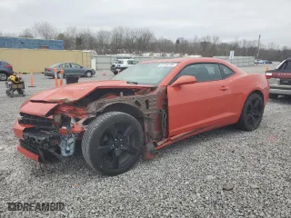 2010 Chevrolet Camaro 2LT with VIN 2G1FC1EV5A9182211, listed as a Copart auction lot 51254795 with NaN miles and Salvage Title. Bid and sale history available at carsss.com. Image 1.