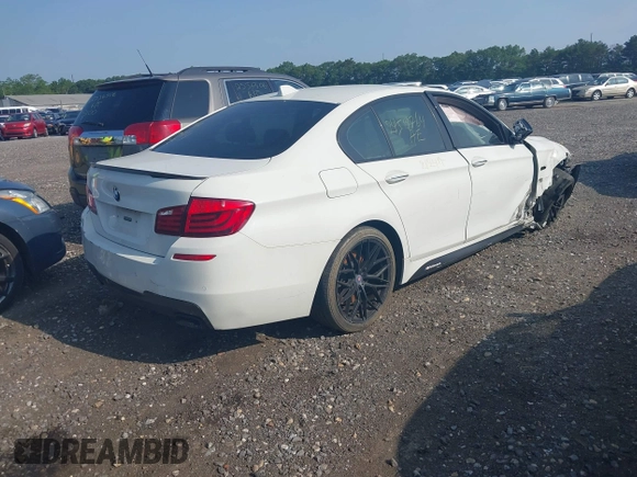2013 BMW 5 Series 550i xDrive with VIN WBAFU9C58DDY70973, listed as a IAAI auction lot 42523367 with Not provided miles and . Bid and sale history available at DreamBid. Image 4.