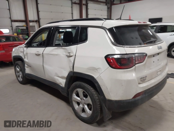 2017 Jeep Compass Latitude with VIN 3C4NJDBB0HT692722, listed as a IAAI auction lot 41776740 with 132,271 mi miles and . Bid and sale history available at DreamBid. Image 3.
