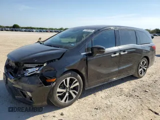2019 Honda Odyssey Elite z VIN 5FNRL6H99KB022233, wystawiony jako Copart lot #57081355 z przebiegiem 89 221 mil mil oraz Szkoda całkowita • Salvage title. Historia ofert i sprzedaży dostępna na DreamBid. Obrazek 1.
