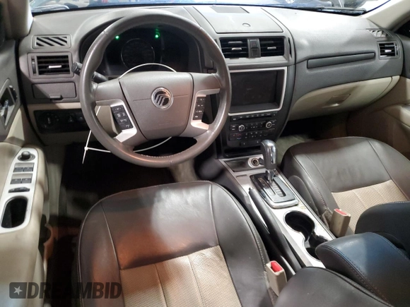 2010 Mercury Milan Hybrid with VIN 3MEDM0L32AR659094, listed as a Copart auction lot 53280235 with 127,393 mi miles and Clean Title. Bid and sale history available at carsss.com. Image 8.