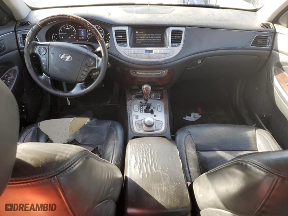 2010 Hyundai Genesis with VIN KMHGC4DFXAU107087, listed as a Copart auction lot 78236034 with 214,147 mi miles and Salvage Title. Bid and sale history available at carsss.com. Image 8.