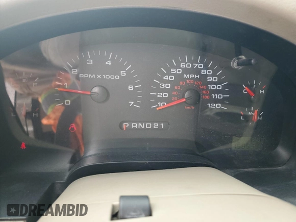 2007 Ford F-150 XL with VIN 1FTPX12V37KC18697, listed as a Copart auction lot 59125105 with 158,579 mi miles and Clean title. Bid and sale history available at DreamBid. Image 9.