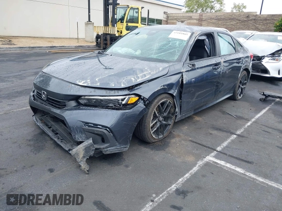 2023 Honda Civic Sport with VIN 2HGFE2F50PH542989, listed as a IAAI auction lot 42184805 with Not provided miles and . Bid and sale history available at DreamBid. Image 2.