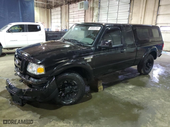 2011 Ford Ranger XLT with VIN 1FTLR4FEXBPA33904, listed as a Copart auction lot 48895735 with 103,369 mi miles and Clean Title. Bid and sale history available at carsss.com. Image 1.