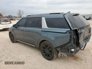 2024 Kia Carnival SX Prestige with VIN KNDNE5H30R6350368, listed as a Copart auction lot 84917884 with 18,751 mi miles and Salvage Title. Bid and sale history available at carsss.com. Image 2.