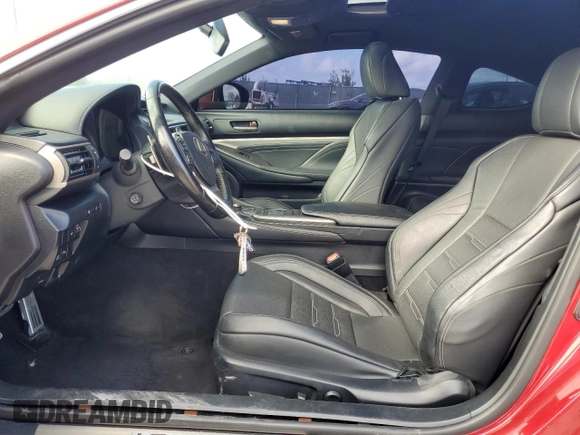 2017 Lexus RC 300 with VIN JTHSM5BCXH5003177, listed as a Copart auction lot 44619945 with 84,614 mi miles and Salvage title. Bid and sale history available at DreamBid. Image 7.