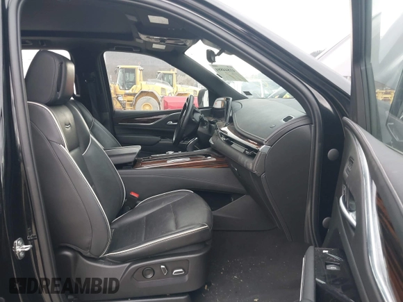 2023 Cadillac Escalade 4WD Premium Luxury with VIN 1GYS4BKL9PR226344, listed as a IAAI auction lot 41844884 with 45,019 mi miles and . Bid and sale history available at DreamBid. Image 5.