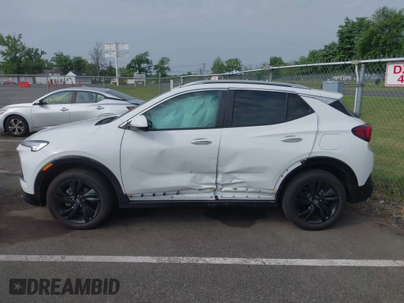 2024 Buick Encore GX Sport Touring with VIN KL4AMESL2RB178081, listed as a IAAI auction lot 42495464 with 5,094 mi miles and . Bid and sale history available at DreamBid. Image 6.