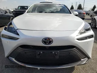 2023 Toyota Mirai XLE with VIN JTDAAAAA4PA009853, listed as a Copart auction lot 51687695 with 27,638 mi miles and Salvage Title. Bid and sale history available at DreamBid. Image 5.