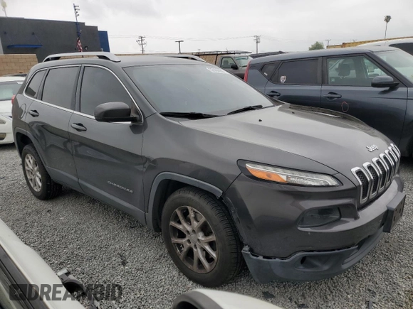 2015 Jeep Cherokee Latitude with VIN 1C4PJLCB6FW766637, listed as a Copart auction lot 53584485 with 128,168 mi miles and Salvage Title. Bid and sale history available at carsss.com. Image 4.
