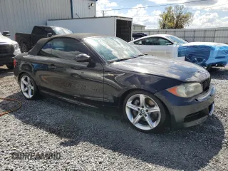 2008 BMW 1 Series 135i with VIN WBAUN93548VF54798, listed as a Copart auction lot 47209055 with 144,328 mi miles and Salvage title. Bid and sale history available at DreamBid. Image 4.