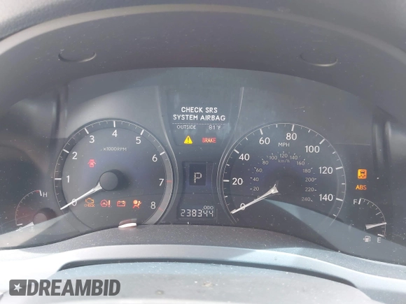2010 Lexus RX 350 z VIN 2T2ZK1BAXAC017288, wystawiony jako IAAI lot #42275576 z przebiegiem 238 344 mil mil oraz . Historia ofert i sprzedaży dostępna na DreamBid. Obrazek 7.