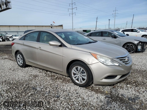 2011 Hyundai Sonata GLS with VIN 5NPEB4AC2BH061548, listed as a Copart auction lot 42975265 with 130,491 mi miles and Clean Title. Bid and sale history available at carsss.com. Image 4.