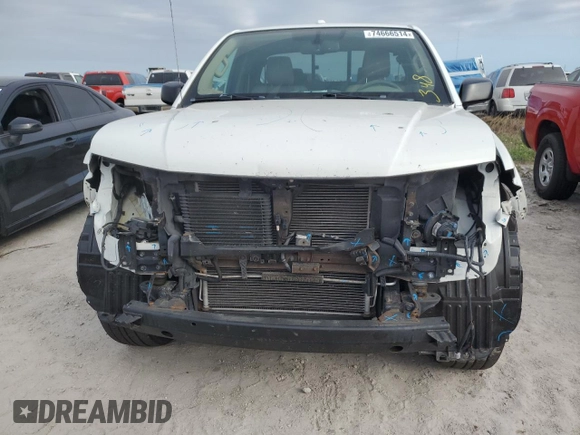 2014 Nissan Frontier SV with VIN 1N6AD0CU7EN729014, listed as a Copart auction lot 74666514 with 80,890 mi miles and Salvage title. Bid and sale history available at DreamBid. Image 5.