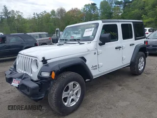 2020 Jeep Wrangler Unlimited Sport S with VIN 1C4HJXDG9LW229715, listed as a IAAI auction lot 42203008 with 63,683 mi miles and . Bid and sale history available at DreamBid. Image 17.