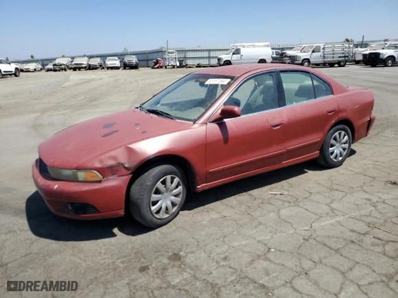 2003 Mitsubishi Galant ES with VIN 4A3AA46G33E068486, listed as a Copart auction lot 65167364 with 184,880 mi miles and Salvage Title. Bid and sale history available at carsss.com. Image 1.