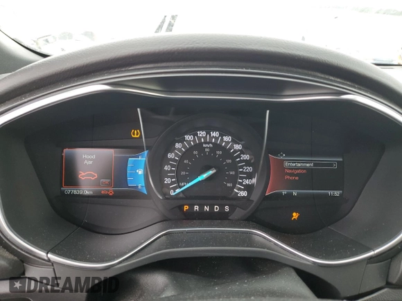 2017 Ford Fusion Sport with VIN 3FA6P0VP4HR188454, listed as a Copart auction lot 88583475 with 77,839 mi miles and Salvage Title. Bid and sale history available at carsss.com. Image 9.