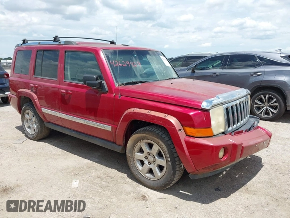 2006 Jeep Commander Limited с VIN 1J8HH58N16C140132, выставлен на аукционе IAAI как лот 42629429 с пробегом 229 586 миль миль и . История ставок и продаж доступна на DreamBid. Изображение 1.