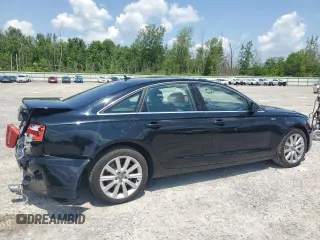 2013 Audi A6 Premium Plus with VIN WAUGGAFC4DN096402, listed as a Copart auction lot 63414095 with 141,483 mi miles and Salvage title. Bid and sale history available at DreamBid. Image 3.