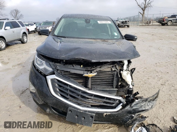 2021 Chevrolet Equinox LT with VIN 2GNAXTEV7M6125264, listed as a Copart auction lot 46973595 with Not Provided miles and Salvage Title. Bid and sale history available at DreamBid. Image 5.
