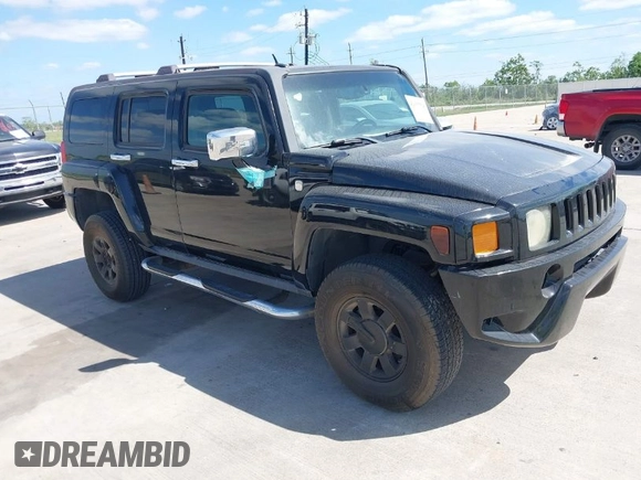 2006 Hummer H3 with VIN 5GTDN136968101615, listed as a IAAI auction lot 42037554 with 123,501 mi miles. Bid and sale history available at carsss.com. Image 1.