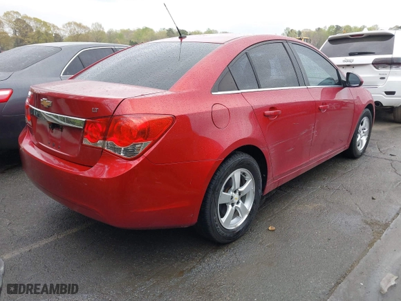 2011 Chevrolet Cruze LT w/1FL with VIN 1G1PE5S91B7110003, listed as a IAAI auction lot 41956466 with 118,831 mi miles. Bid and sale history available at carsss.com. Image 4.