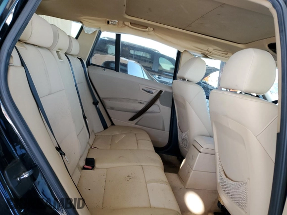 2005 BMW X3 3.0i with VIN WBXPA93435WD14234, listed as a Copart auction lot 46112025 with 114,353 mi miles and Salvage title. Bid and sale history available at DreamBid. Image 11.