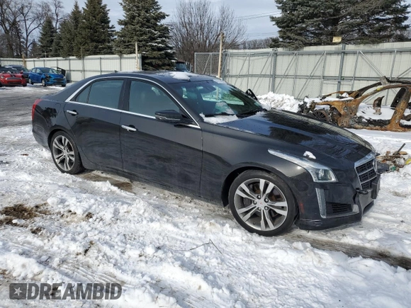 2014 Cadillac CTS Vsport Premium RWD z VIN 1G6AV5S82E0149235, wystawiony jako Copart lot #44722395 z przebiegiem 88 085 mil mil oraz Szkody całkowita. Historia ofert i sprzedaży dostępna na DreamBid. Obrazek 4.