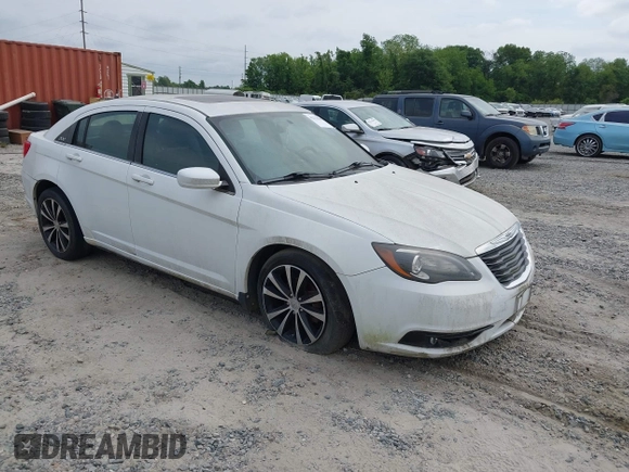 2012 Chrysler 200 S with VIN 1C3CCBHG5CN108501, listed as a IAAI auction lot 42113885 with 140,153 mi miles and . Bid and sale history available at DreamBid. Image 1.