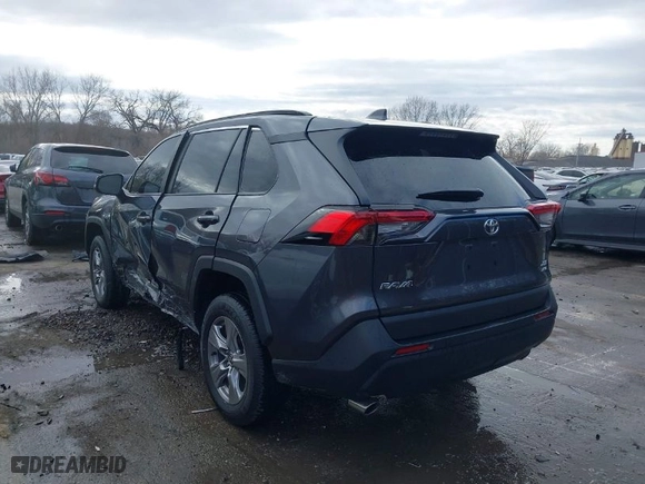 2024 Toyota RAV4 XLE with VIN 2T3P1RFV8RC446457, listed as a IAAI auction lot 41064535 with 14,666 mi miles. Bid and sale history available at carsss.com. Image 3.