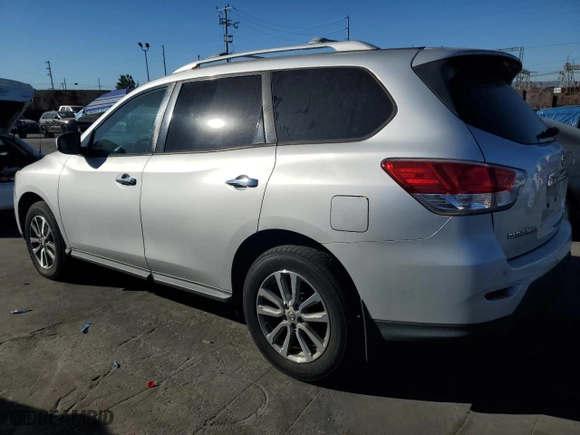 2013 Nissan Pathfinder S with VIN 5N1AR2MN9DC676992, listed as a Copart auction lot 86172714 with 81,819 mi miles and Clean Title. Bid and sale history available at carsss.com. Image 2.