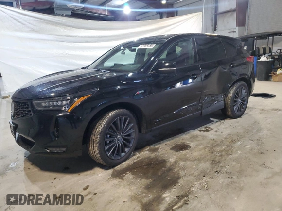 2024 Acura RDX Advance with VIN 5J8TC2H82RL018507, listed as a Copart auction lot 52985685 with 5,364 mi miles and Salvage title. Bid and sale history available at DreamBid. Image 1.