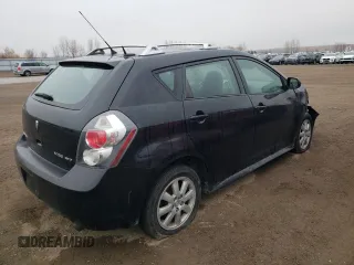 2009 Pontiac Vibe with VIN 5Y2SM67009Z429301, listed as a Copart auction lot 80753404 with 245,490 mi miles and Salvage Title. Bid and sale history available at carsss.com. Image 3.