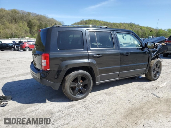 2014 Jeep Patriot Altitude with VIN 1C4NJPBA1ED674353, listed as a Copart auction lot 54833005 with 83,183 mi miles and Salvage title. Bid and sale history available at DreamBid. Image 3.