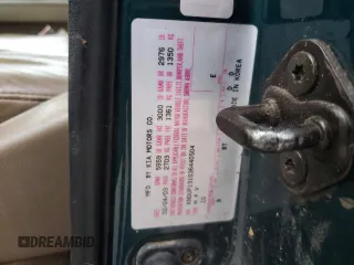 2003 Kia Sedona LX with VIN KNDUP131036440504, listed as a Copart auction lot 45048015 with 75,507 mi miles and Salvage Title. Bid and sale history available at carsss.com. Image 14.