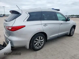 2014 Infiniti QX60 with VIN 5N1AL0MM1EC552553, listed as a Copart auction lot 63285785 with 174,041 mi miles and Salvage title. Bid and sale history available at DreamBid. Image 3.
