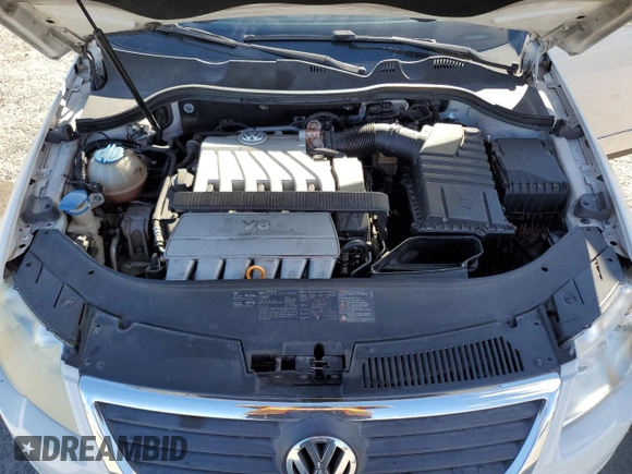 2006 Volkswagen Passat 3.6L V6 with VIN WVWEU93C76P119037, listed as a Copart auction lot 87653485 with 114,863 mi miles and Salvage title. Bid and sale history available at DreamBid. Image 12.