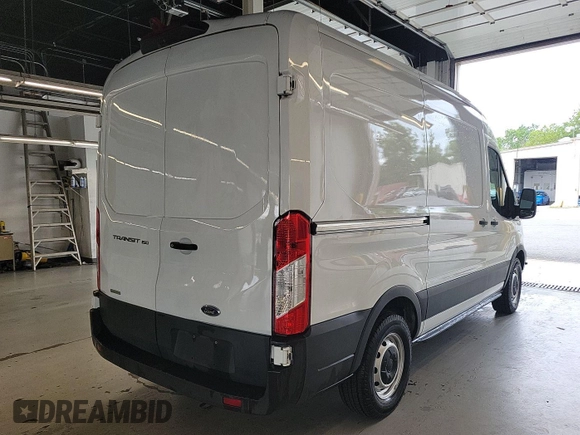 2019 Ford Transit with VIN 1FTYE1CG3KKB86885, listed as a IAAI auction lot 42907665 with 122,910 mi miles and . Bid and sale history available at DreamBid. Image 2.