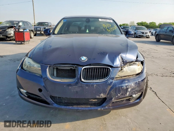 2011 BMW 3 Series 328i with VIN WBAPH5C50BA443612, listed as a Copart auction lot 53496115 with Not Provided miles and Salvage Title. Bid and sale history available at carsss.com. Image 5.