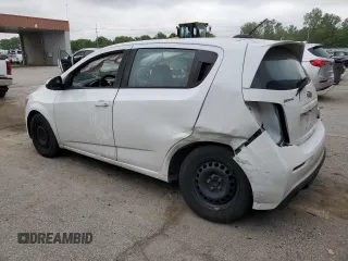 2017 Chevrolet Sonic LT with VIN 1G1JG6SH0H4177229, listed as a Copart auction lot 58264135 with 120,953 mi miles and Salvage title. Bid and sale history available at DreamBid. Image 2.