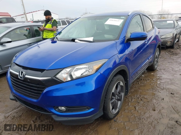 2018 Honda HR-V EX-L Navi with VIN 3CZRU6H79JM710359, listed as a IAAI auction lot 41656637 with 152,063 mi miles. Bid and sale history available at carsss.com. Image 17.