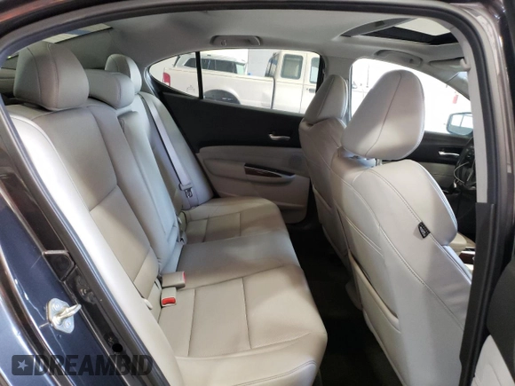 2015 Acura TLX V6 Tech with VIN 19UUB2F54FA003630, listed as a Copart auction lot 49121895 with 171,987 mi miles and Salvage Title. Bid and sale history available at carsss.com. Image 11.