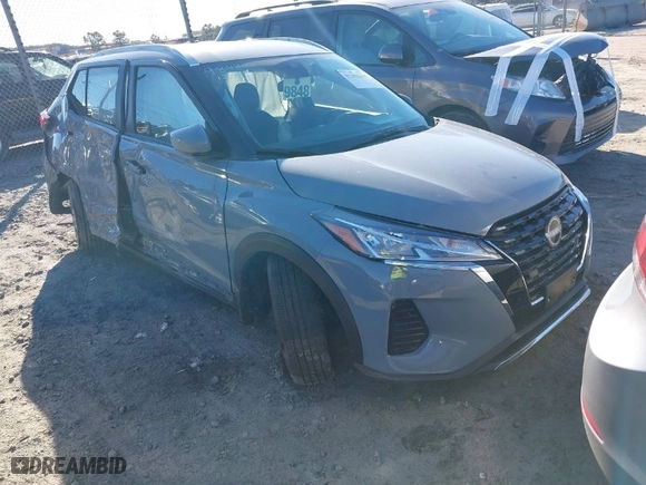 2024 Nissan Kicks SV with VIN 3N1CP5CV0RL552243, listed as a IAAI auction lot 41162219 with 2,540 mi miles. Bid and sale history available at carsss.com. Image 1.