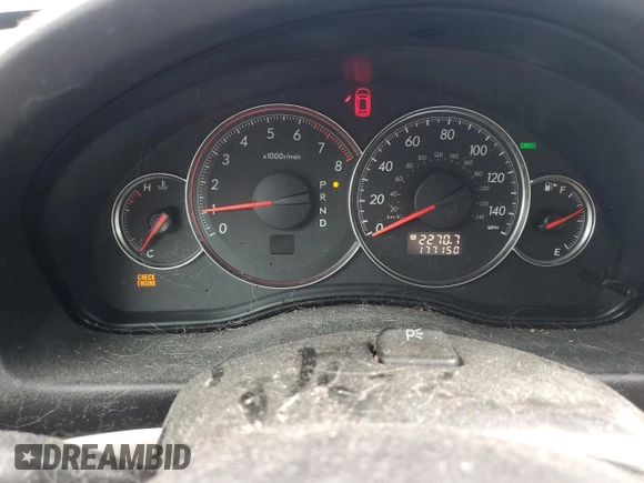 2008 Subaru Outback i with VIN 4S4BP61C987317287, listed as a Copart auction lot 62894365 with 177,150 mi miles and Salvage title. Bid and sale history available at DreamBid. Image 9.