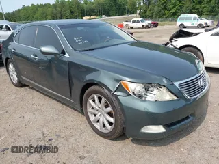 2007 Lexus LS 460 with VIN JTHBL46F875002383, listed as a IAAI auction lot 42398841 with 233,352 mi miles and . Bid and sale history available at DreamBid. Image 1.